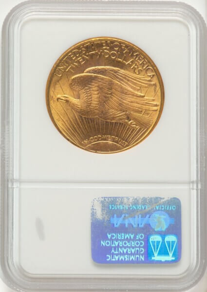 1915-S $20 CAC 64 NGC