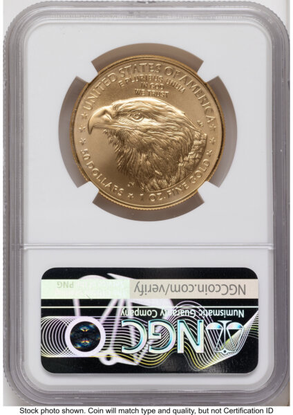2026 Gold Eagle 1 oz FDI Mike Castle 70 NGC