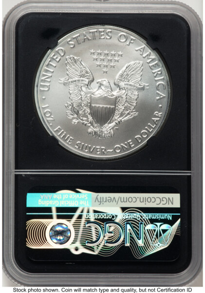 2021-(P) Silver Eagle Type 1 Emergency Production FDR Ed Moy Mint Director's Series Blk Core 70 NGC