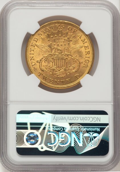 1873 $20 OPEN 3 61 NGC