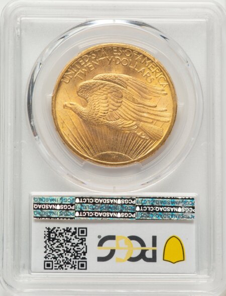 1907 $20 Saint, MS PCGS Secure PCGS Plus 66 PCGS