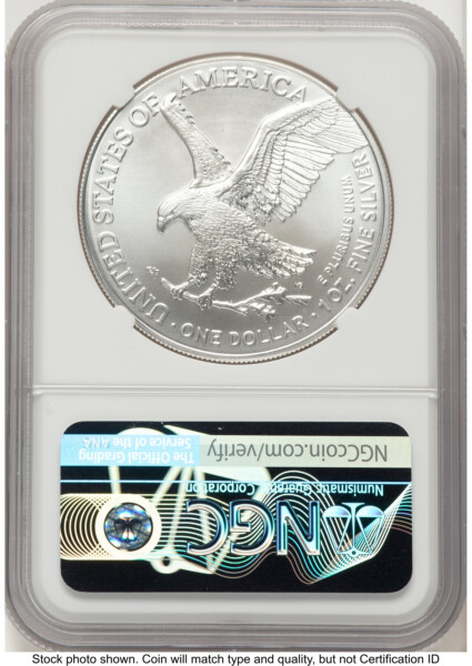 2021 Silver Eagle Type 2 FDI Michael Gaudioso 70 NGC