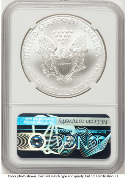 2012-(S) Silver Eagle John Mercanti 70 NGC