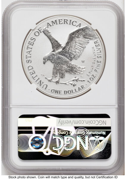 2026-W Enhanced Silver Eagle 1 oz America 250 John Hancock Label 70 NGC