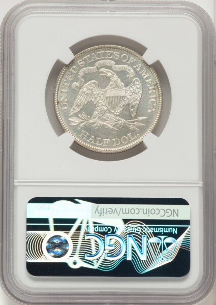 1880 50C, MS PL 64 NGC