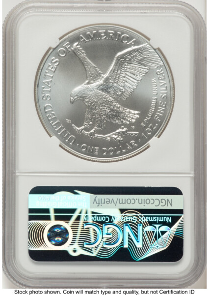 2025-(P) Silver Eagle (Privy Mark) FDI Ron Harrigal 70 NGC