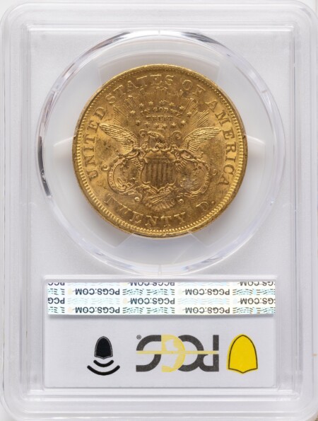 1868 $20 61 PCGS