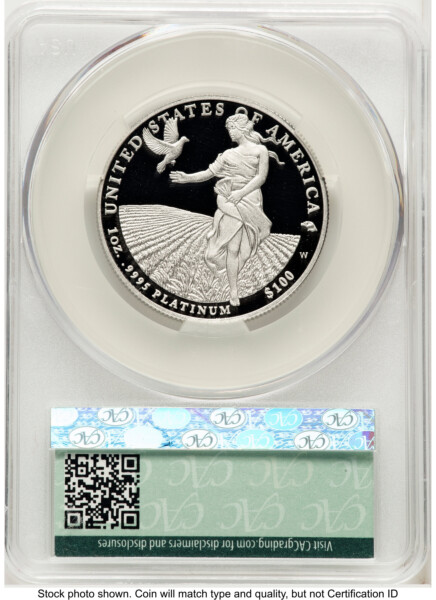 2011-W Proof Platinum Eagle 1 oz Non Designation 70 CACG