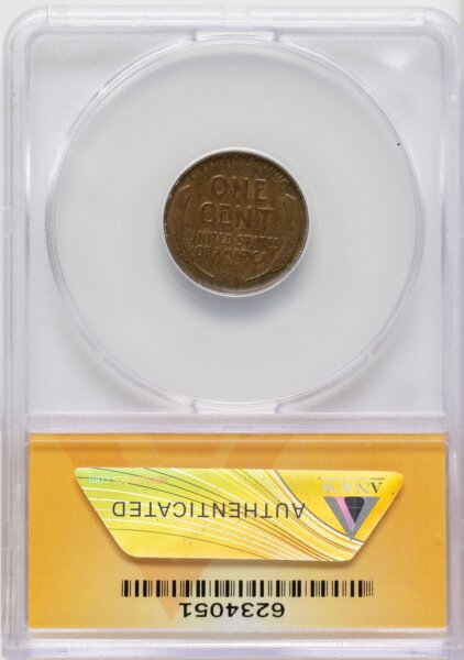 1922 No D, Weak Reverse, BN 12 ANACS