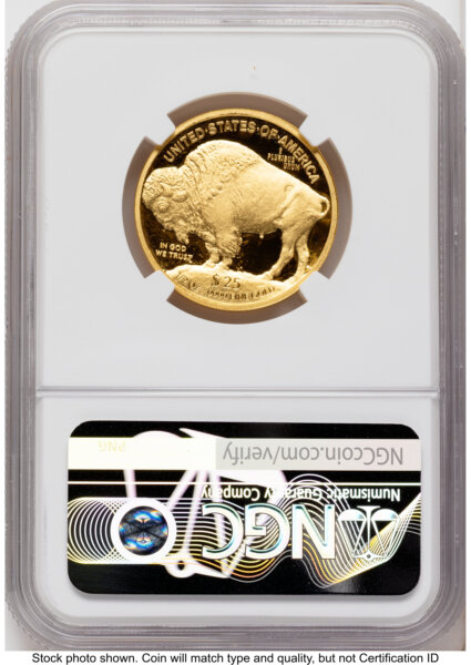 2008-W Proof Gold Buffalo 1/2 oz Red Book 70 NGC