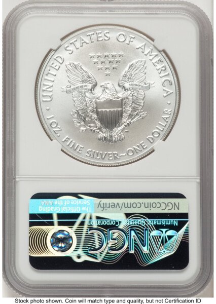 2021-(S) Silver Eagle Type 1 Emergency Production FDR Ed Moy 70 NGC