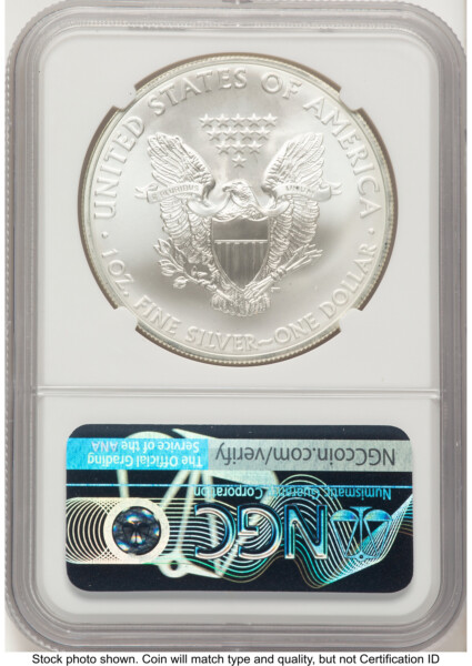 2013-(S) Silver Eagle John Mercanti 70 NGC