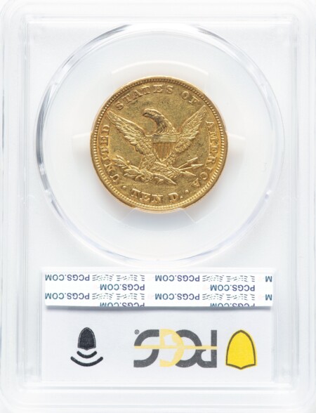1847 $10 55 PCGS