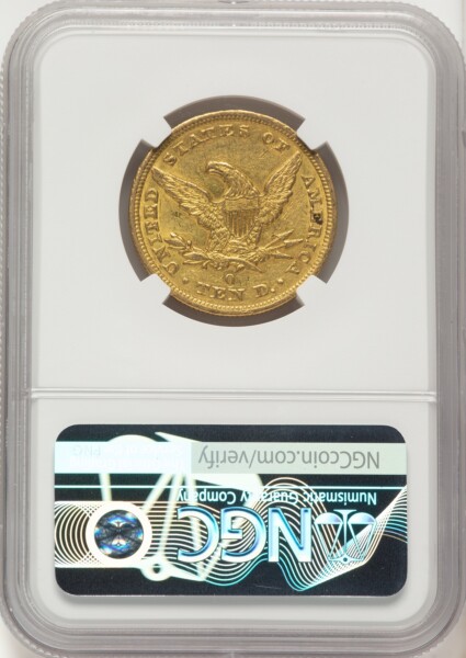 1849-O $10 55 NGC