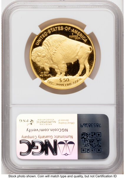 2011-W Proof Gold Buffalo 1 oz Mike Castle 70 NGC