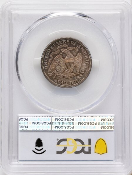 1889 25C PCGS Secure 66 PCGS