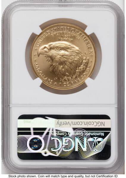 2026 Gold Eagle 1 oz FDI Mike Castle Congressional Series 70 NGC