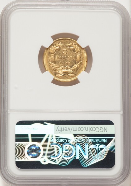 1856 $3 58 NGC