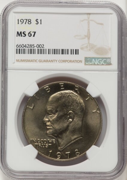 1978 $1 67 NGC