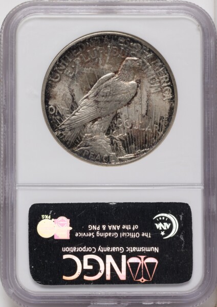 1921 S$1 Peace, MS 64 NGC