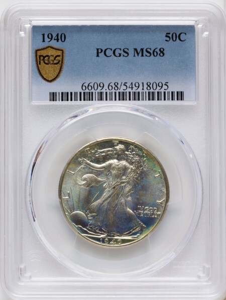 1940 50C PCGS Secure 68 PCGS