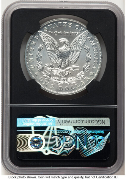 2021 S$1 6 Coin Morgan & Peace Dollar Set, MS FDI Miles Standish Eagle Flag Blk Core 70 NGC