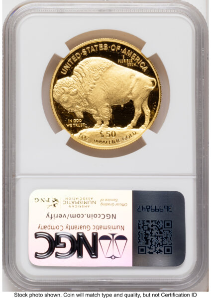 2014-W Proof Gold Buffalo 1 oz Mike Castle 70 NGC