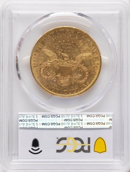 1880 $20 PCGS Secure 61 PCGS