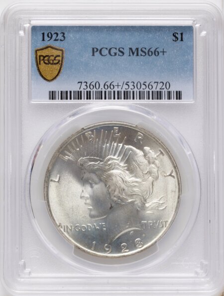 1923 S$1 PCGS Secure PCGS Plus 66 PCGS