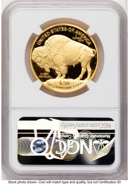 2013-W Proof Gold Buffalo 1 oz Red Book 70 NGC