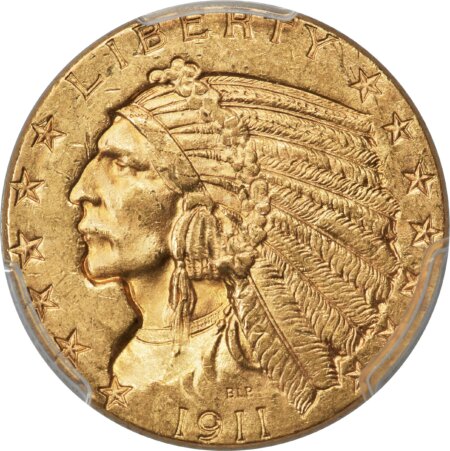 1911 $5 PCGS Secure 64 PCGS