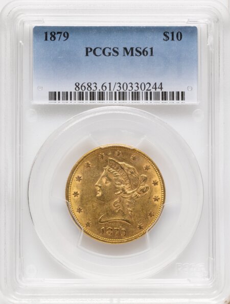 1879 $10 61 PCGS