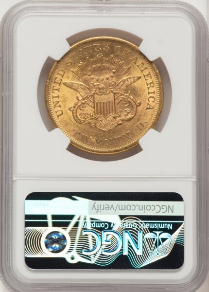 1861 $20 58 NGC