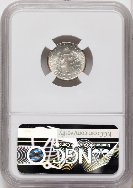 1960-D 10C, FB NGC Plus 67 NGC