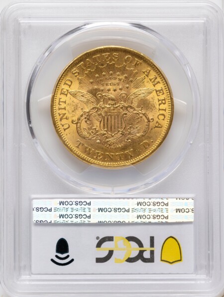 1870 $20 61 PCGS