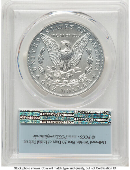 2021 S$1 6 Coin Morgan & Peace Dollar Set, MS FS Flag 70 PCGS
