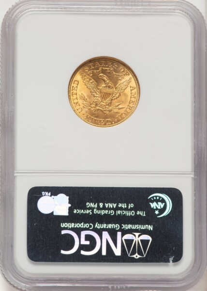 1900 $5 CAC 64 NGC