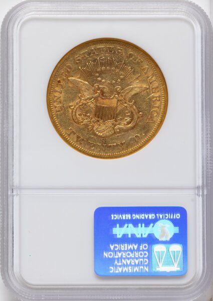1856-S $20 45 NGC