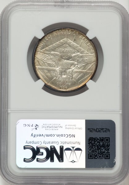 1936-D 50C Arkansas, MS NGC Plus 67 NGC