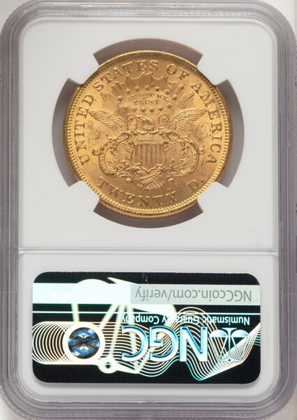 1873 $20 OPEN 3 61 NGC