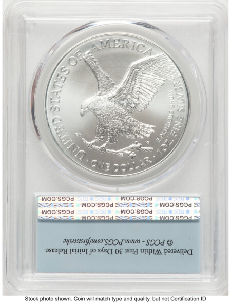 2026 Silver Eagle FS Flag 70 PCGS