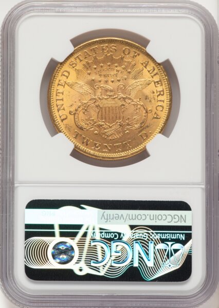 1873 $20 OPEN 3 61 NGC