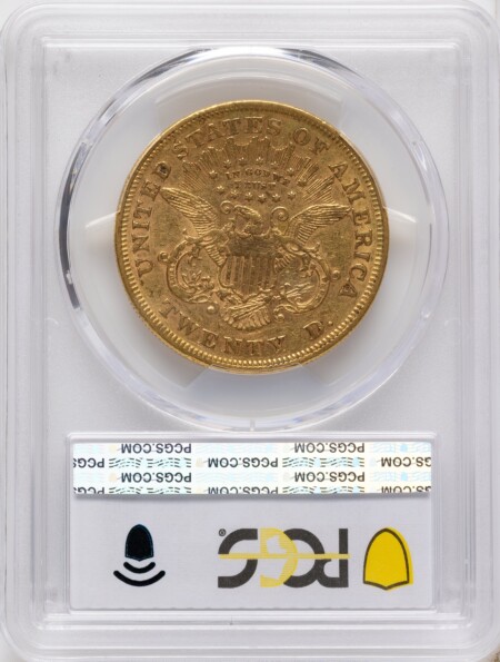 1871 $20 40 PCGS