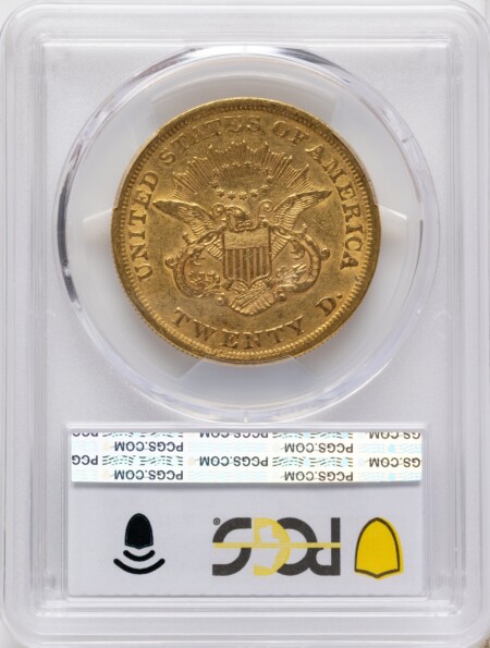 1853 $20 50 PCGS