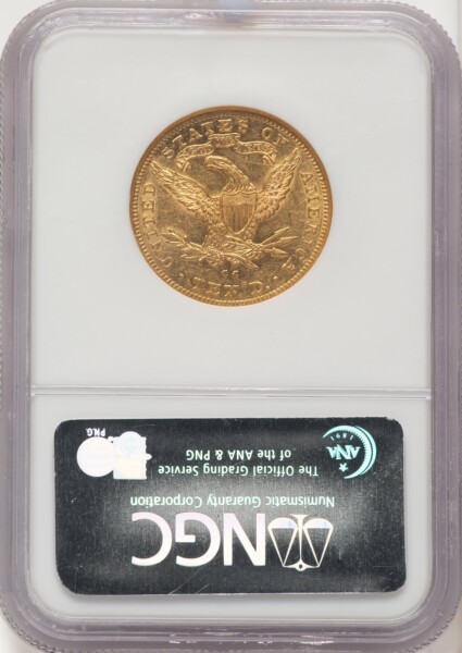 1884-CC $10 58 NGC