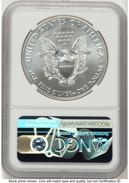 2021 Silver Eagle Type 1 FDR Ed Moy 70 NGC