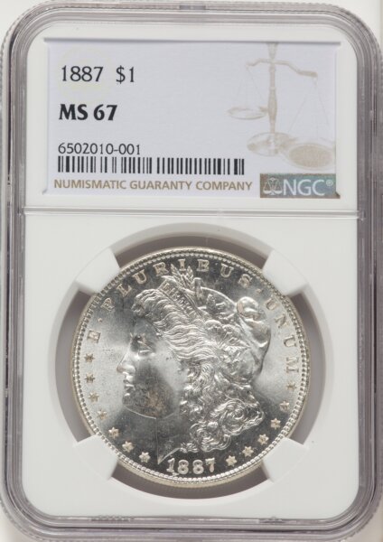 1887 S$1 67 NGC