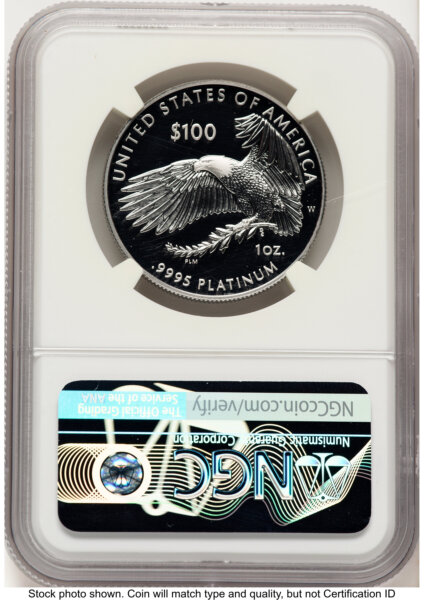 2019-W Proof Platinum Eagle 1 oz Ed Moy 70 NGC