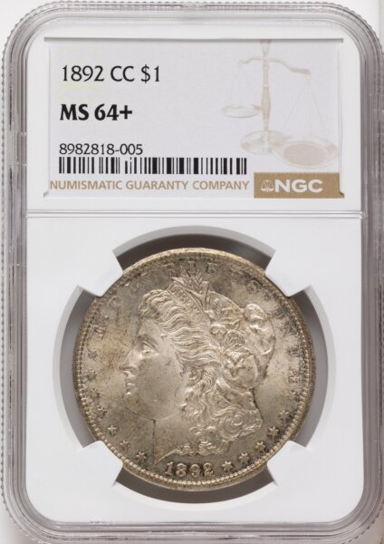 1892-CC S$1 NGC Plus 64 NGC