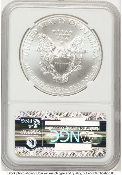 2012-(S) Silver Eagle FR San Francisco Bridge Label 70 NGC